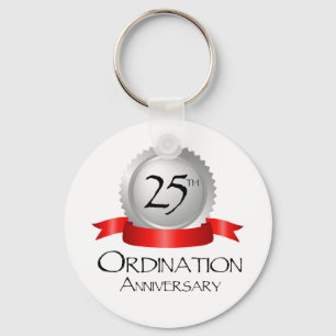 25th Ordination Anniversary Cross Host Key Ring