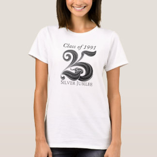 25th Silver Jubilee Class Reunion Shirt for Women