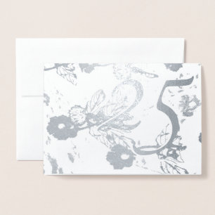 25th Silver Wedding Anniversary Invitation