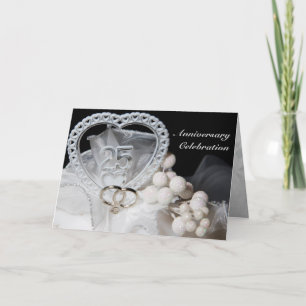 25th Wedding Anniversary Celebration Card