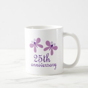 25th Wedding Anniversary Coffee Mug