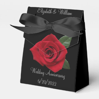 25th Wedding Anniversary Day Favour Box