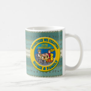 25th Wedding Anniversary Gifts Coffee Mug
