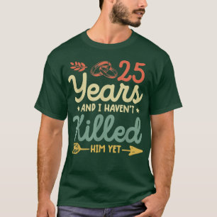 25th wedding anniversary tee matching couples 25