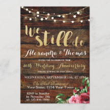 25th Wedding Anniversary, We Still do Anniversary