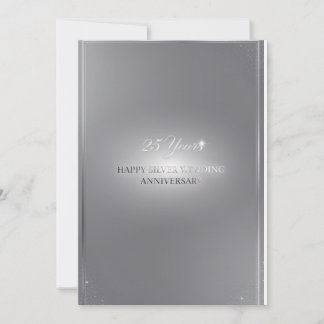 25th wedding greeting cards