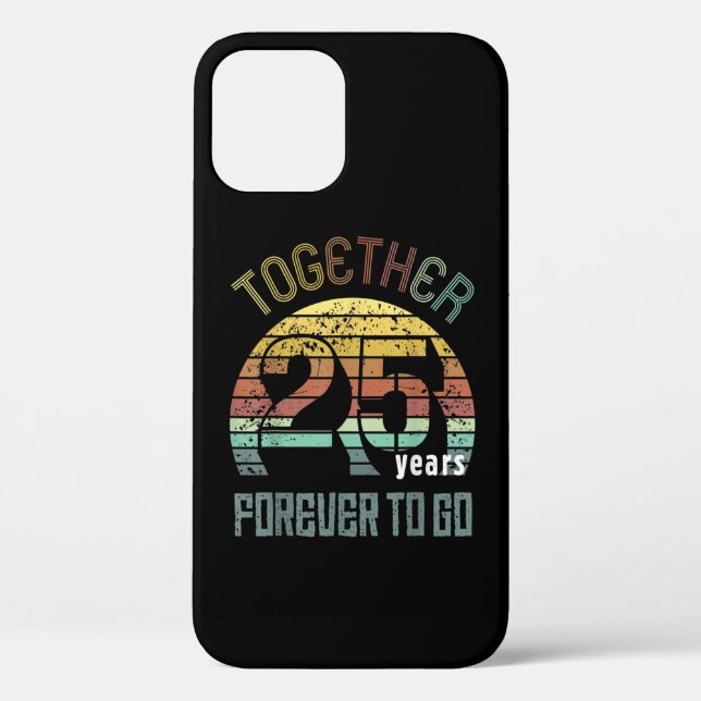 25th Years Wedding Anniversary Case-Mate iPhone Case (Back)