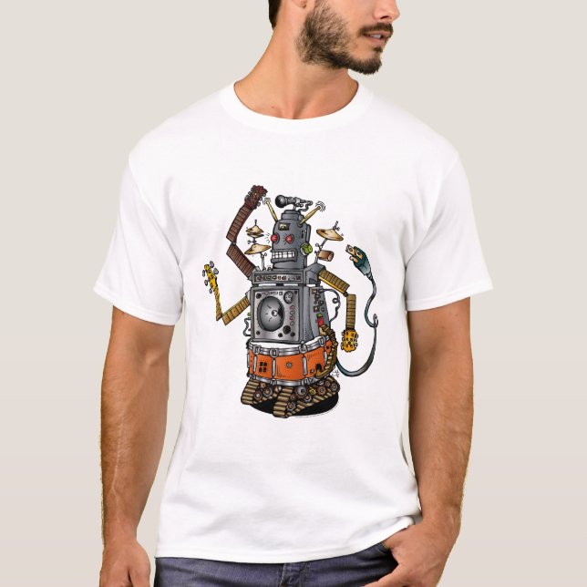 263 Brainchild Robot Alone T-Shirt (Front)