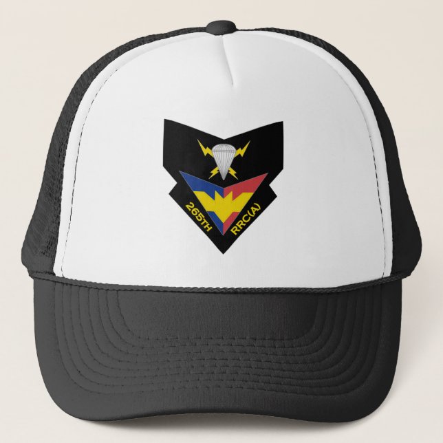 265th Radio Research Company - Airborne Trucker Hat (Front)