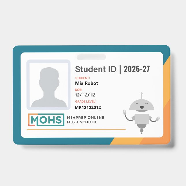 26-27 MOHS Badge ID Badge (Front)
