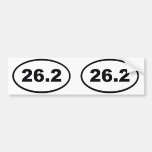 26.2 BUMPER STICKER