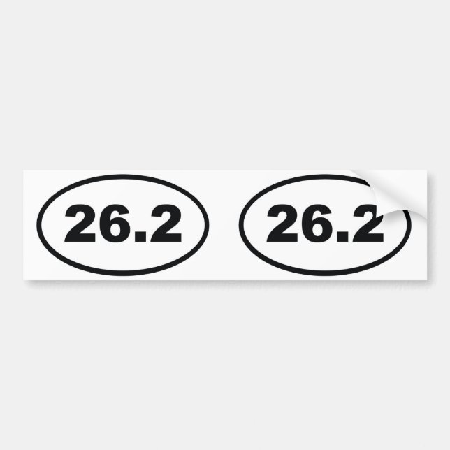 26.2 BUMPER STICKER (Front)