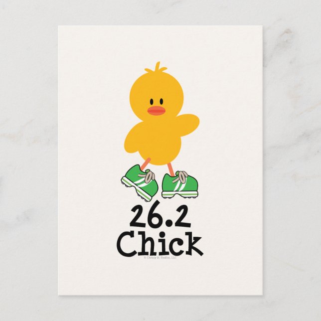 26.2 Chick Postcard (Front)