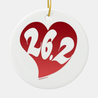 26.2 Heart Ceramic Ornament