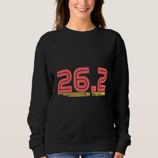 26 2 In Training Marathon Running Sweatshirt