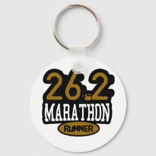 26.2 Marathon Runner Key Ring