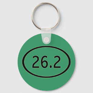 26.2 Miles Keychain