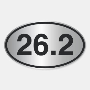 26.2 OVAL STICKER