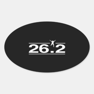 26 2 OVAL STICKER