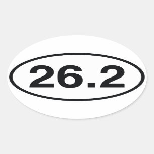26.2 OVAL STICKER