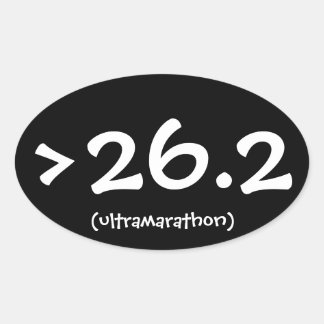>26.2 (ultramarathon) sticker