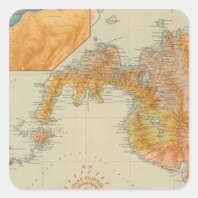 26 Jolo in Mindanao Square Sticker (Front)