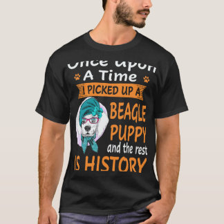 26 One Upon A Time - Beagle Puppy Beagle T-Shirt