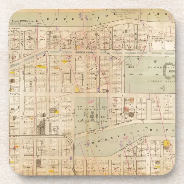 26 Ward 12 Coaster (Front)