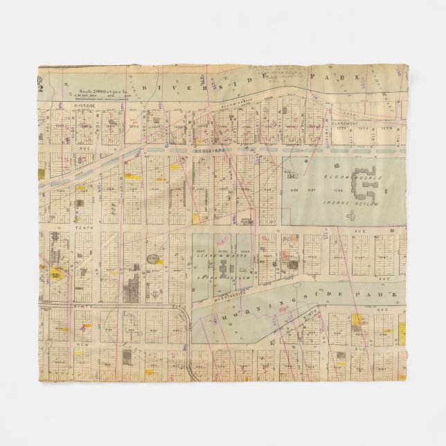 26 Ward 12 Fleece Blanket (Front (Horizontal))