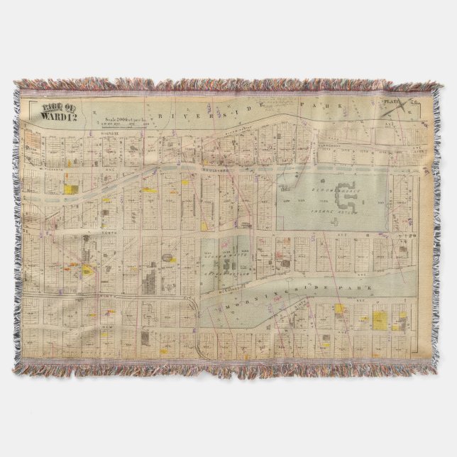 26 Ward 12 Throw Blanket (Front)