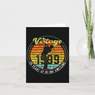 26 Year Old Vintage Golf Golfer 1999 26th Birthday Card