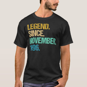 26 Years Old Awesome Since November 1996 26th Bir T-Shirt