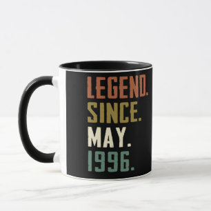 26 Years Old Legend Since May 1996 26th birthday Mug