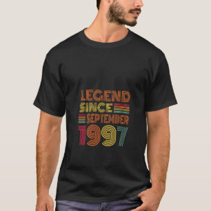 26 Years Old Legend Since September 1997 26th Birt T-Shirt