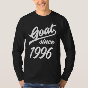 26th Birthday 26 Years Old Goat Since 1996 T-Shirt