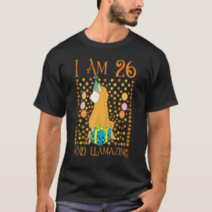 26th Birthday for Women Girls Mum Her 26 Years Ol T-Shirt