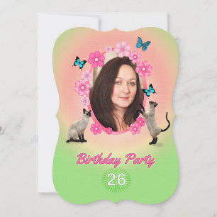 26th Birthday Party Invitation