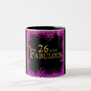 26th Birthday Two-Tone Coffee Mug