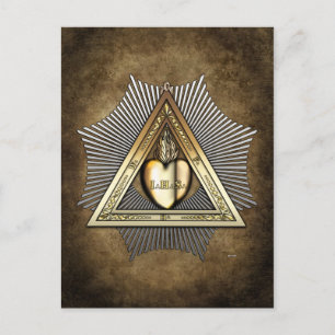 26th Degree: Friend and Brother Eternal Postcard