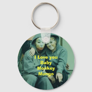 2726953561416l, I Love you Baby Monkey Mungo Key Ring