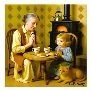 27.03" x 27.03" Grandma's House Photo Print