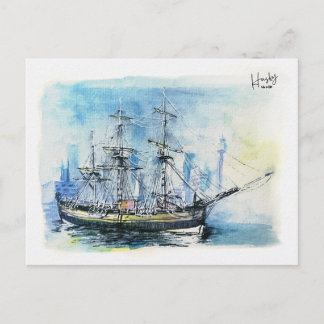 27 : HMS Endeavour Postcard