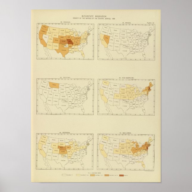 27 Interstate migration 1890 MONJ Poster (Front)