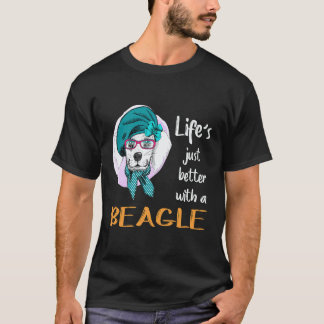 27 Life Just Better With A Beagle T-Shirt