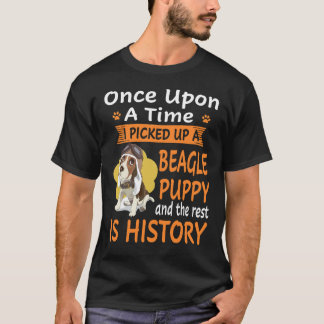 27 One Upon A Time Beagle Puppy T-Shirt