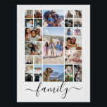 27 Photo Collage Personalised Poster<br><div class="desc">Create a Photo Collage Personalised poster wall art print from Ricaso - add 27 individual photos to make a 27 photo collage and text - Unleash your creativity and customise with twenty seven of your favourite photos. This versatile collage lets you showcase your favourite images and brings your favourite memories...</div>