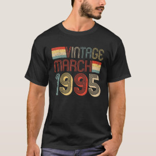 27Th Birthday Decoration 27 Year Old Gift Vintage T-Shirt