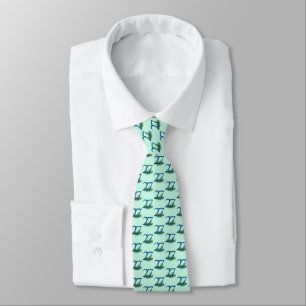 27th Birthday or Anniversary Peacock Feathers Tie