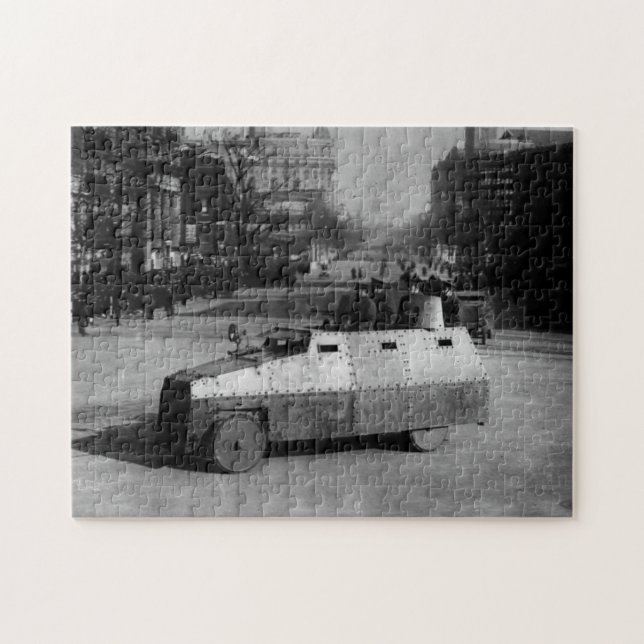 27th March 1917:  The armoured vehicle squadron Jigsaw Puzzle (Horizontal)