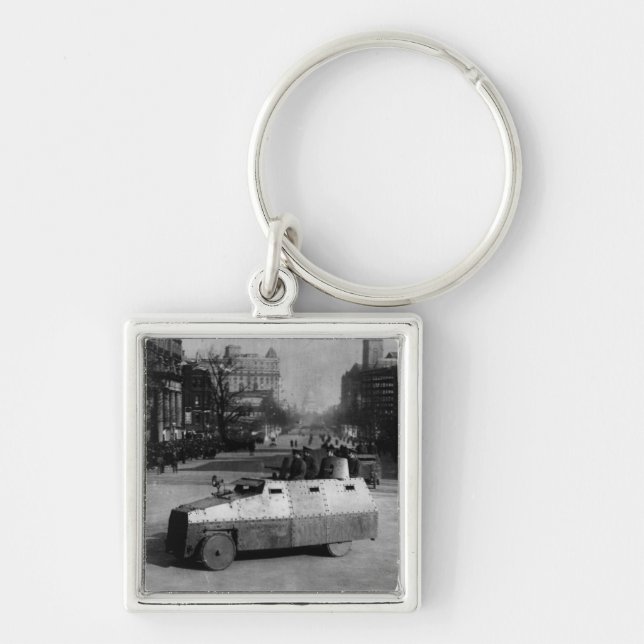 27th March 1917:  The armoured vehicle squadron Key Ring (Front)